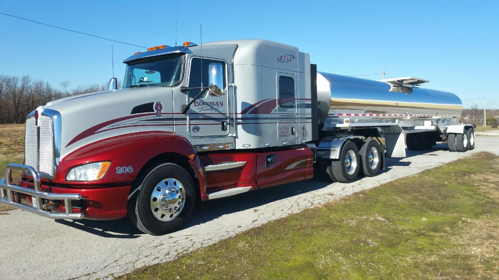 Larry Bowman trucking food grade, trucking, trucking company